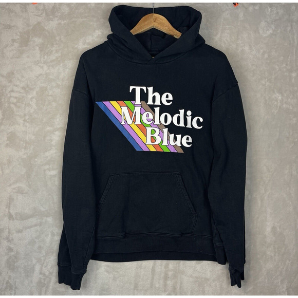 Baby Keem The Melodic Blue Tour Merch Hoodie Large Baggy Y2K Heavyweight Rare - Picture 4 of 10